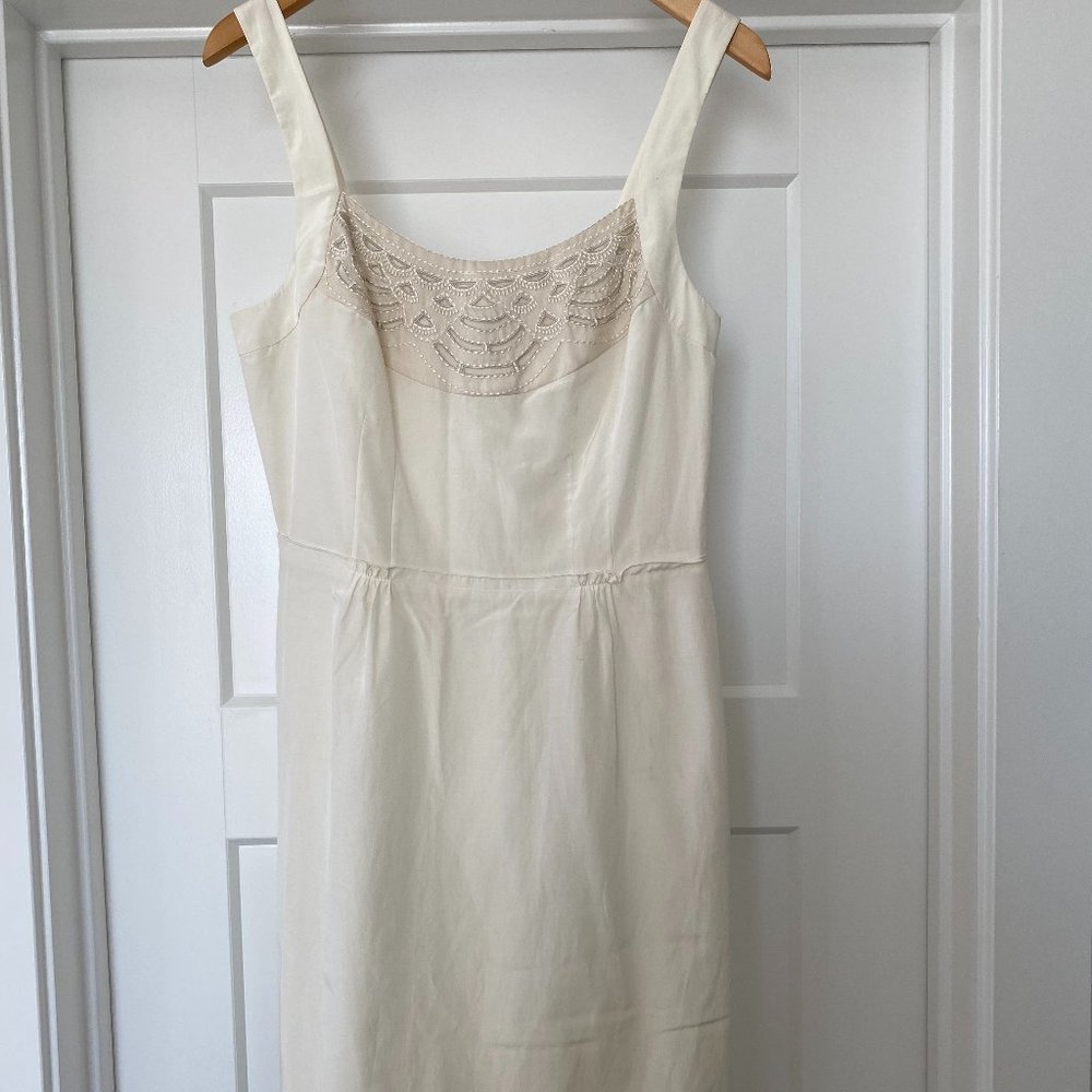 Banana Republic White Dress